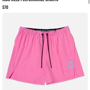 Kids Pink Melo Shorts